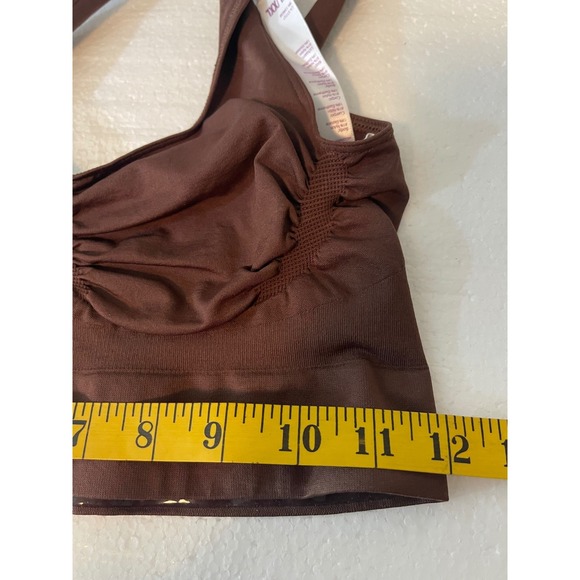 Yitty Nearly Naked Shaping Midi‎ Bra Brown XL XXL Seamless Comfort Support - Picture 10 of 12